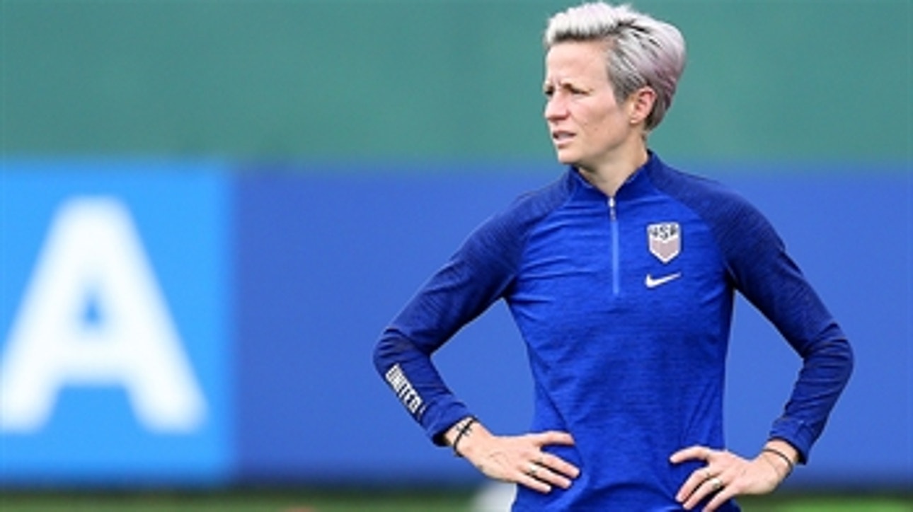 Breaking down Megan Rapinoe starting on the bench for the United States vs. England