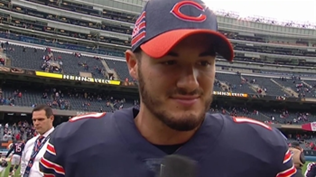 Mitchell Trubisky after 6 TD game: 'This is how it's supposed to feel'