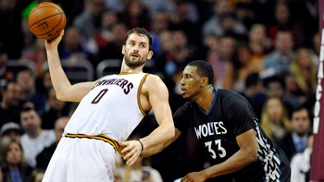 Love, Cavs rout Timberwolves 125-104