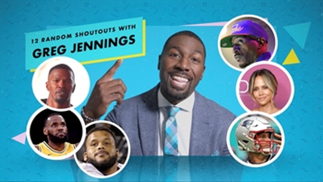 What do Halle Berry, Tom Brady, and Jamie Foxx have in common? Greg Jennings give his 10 Random Shoutouts