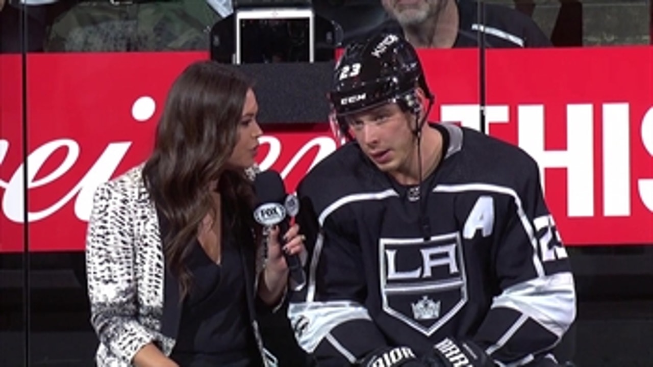 Dustin Brown on the Kings overtime win