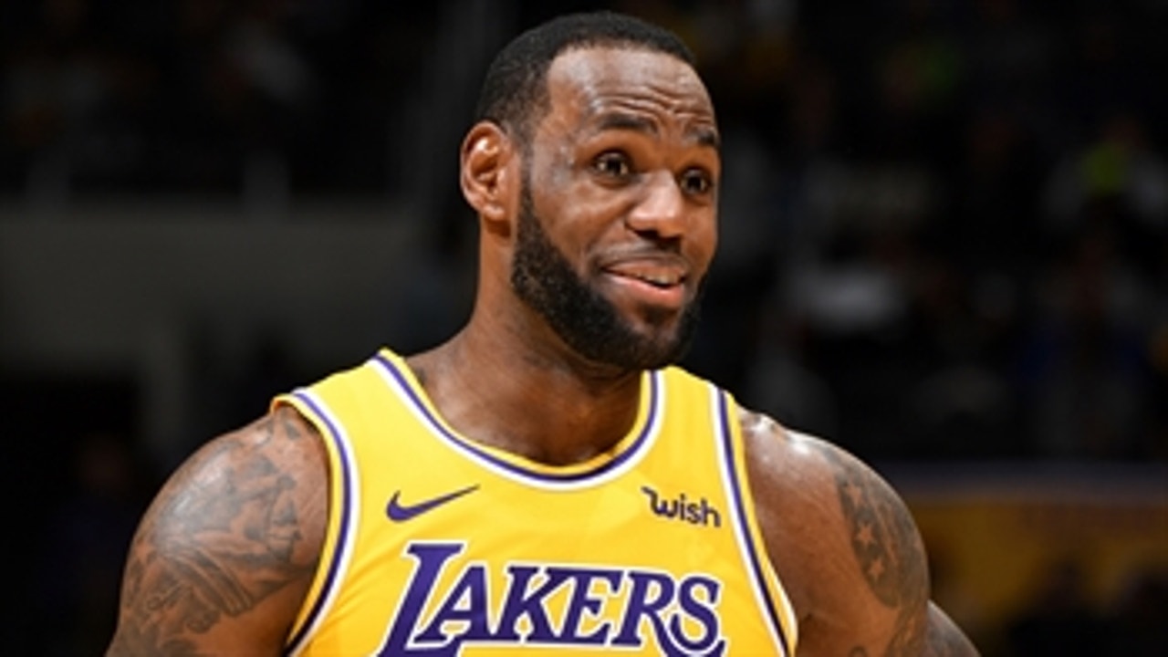 Nick Wright: LeBron actively recruiting top free agents is 'the only hope the Lakers have'