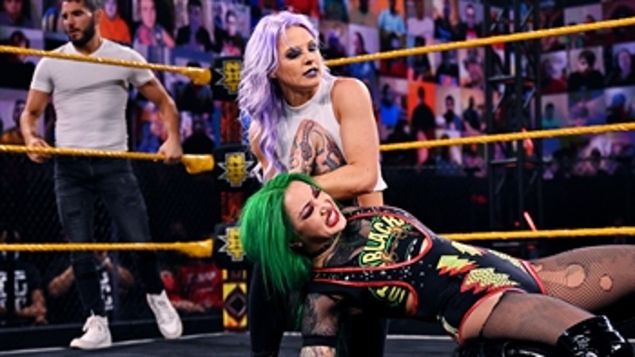 Kushida & Shotzi Blackheart vs. Johnny Gargano & Candice LeRae - Mixed Tag Team Match: NXT New Year's Evil, Jan. 6, 2021