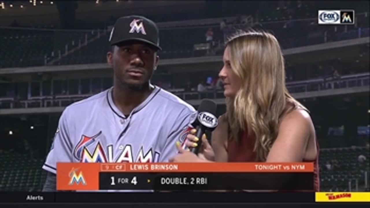 Lewis Brinson: √¢‚Ç¨ÀúTrust yourself, trust your swing√¢‚Ç¨‚Ñ¢