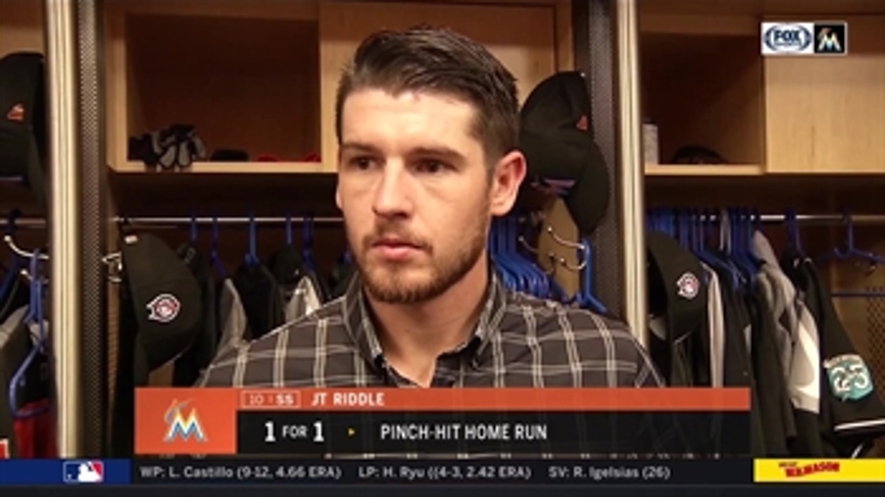 JT Riddle: ‘I gotta trust everything that I’ve been doing, before the injury happened’