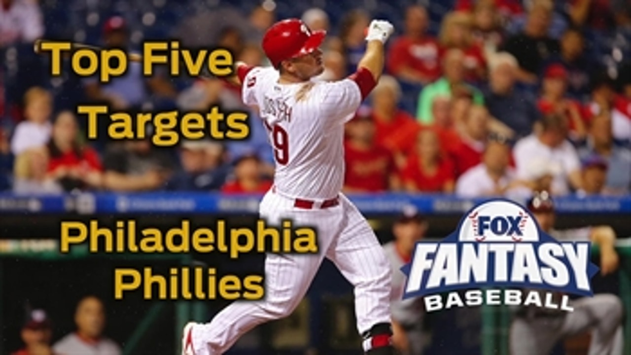 Fantasy Baseball Draft Advice: top five Philadelphia Phillies