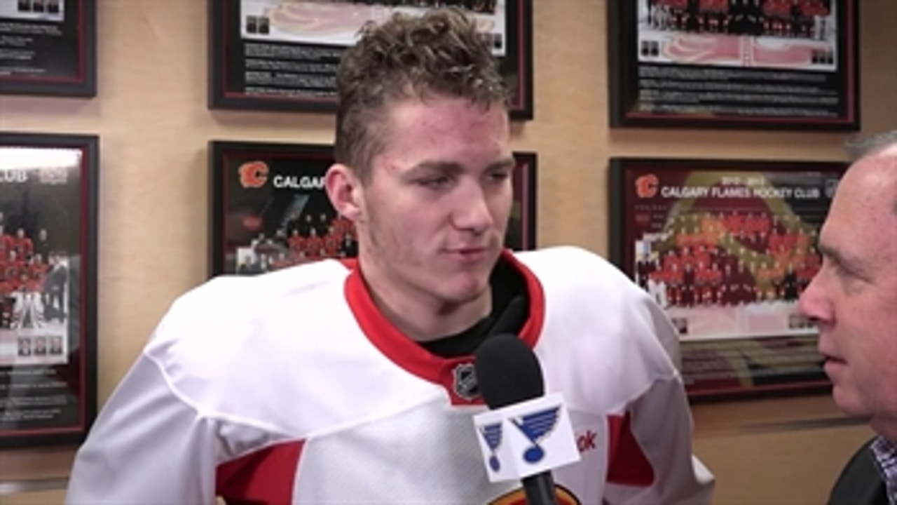 Flames' Matthew Tkachuk on this year: 'It's been kind of a whirlwind'