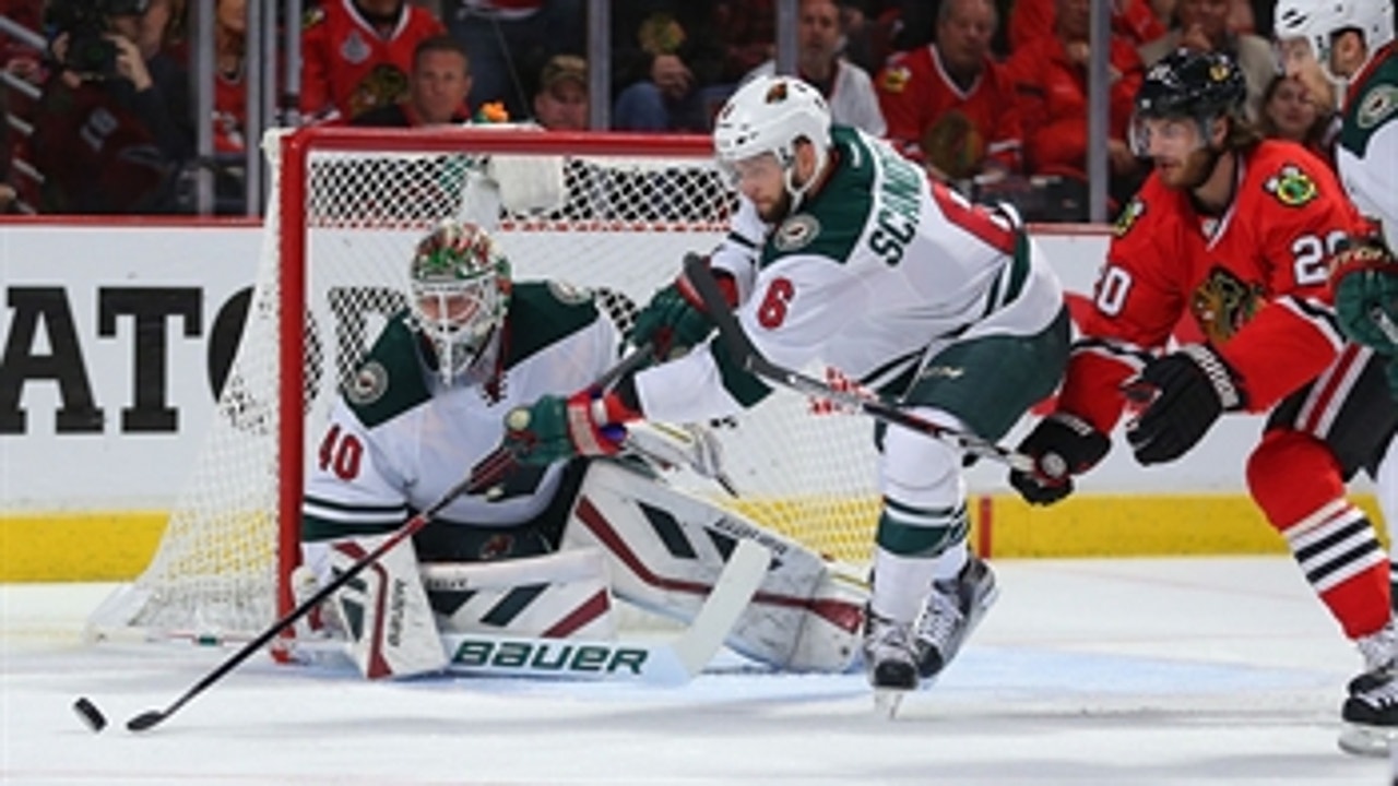 Dubnyk on Wild's 4-1 loss in Game 2
