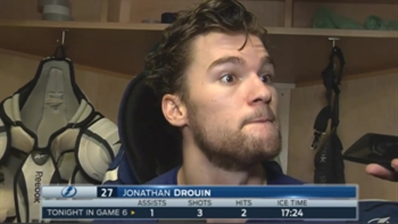 Jonathan Drouin: We needed better pressure early on