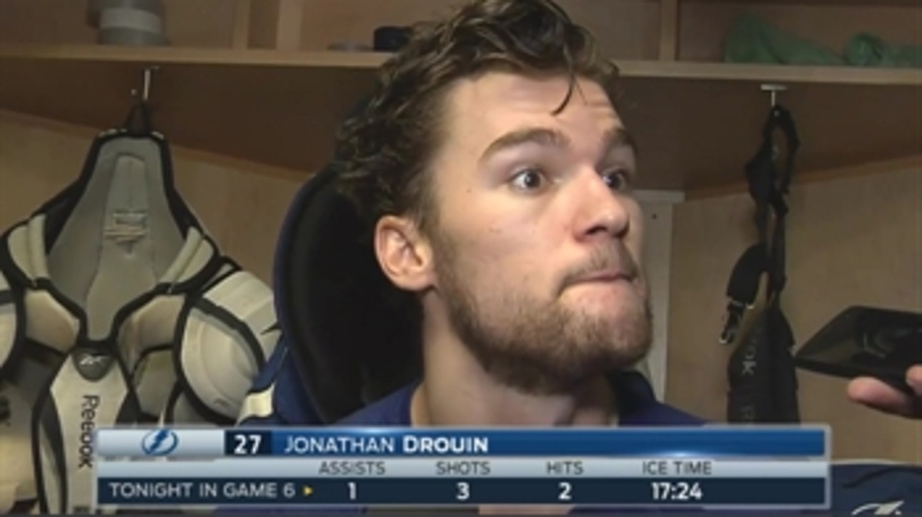 Jonathan Drouin: We needed better pressure early on