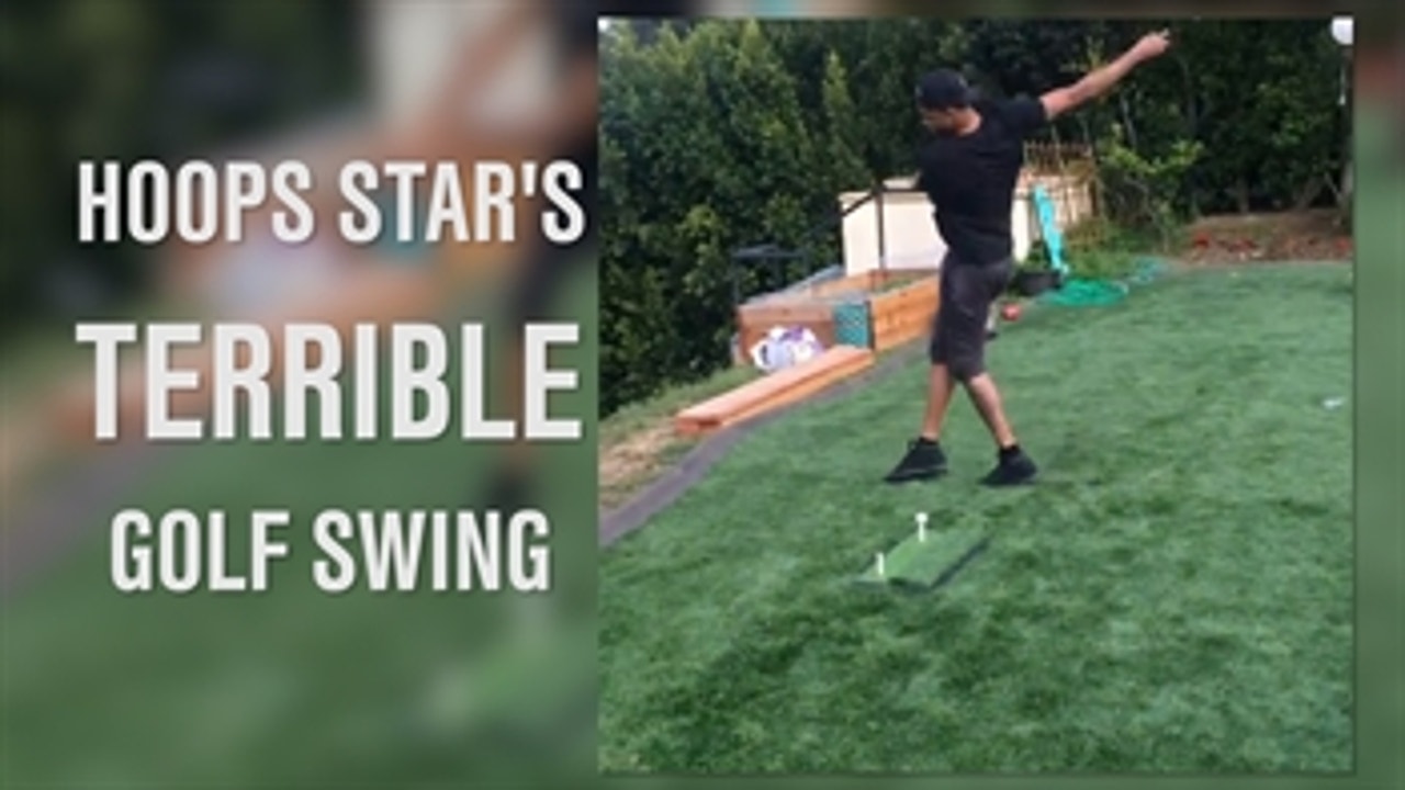 You need to see D'Angelo Russell's terrible golf swing