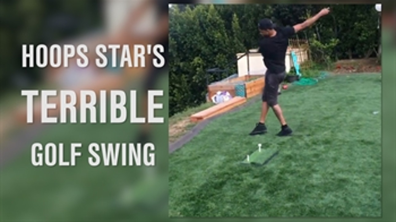 You need to see D'Angelo Russell's terrible golf swing