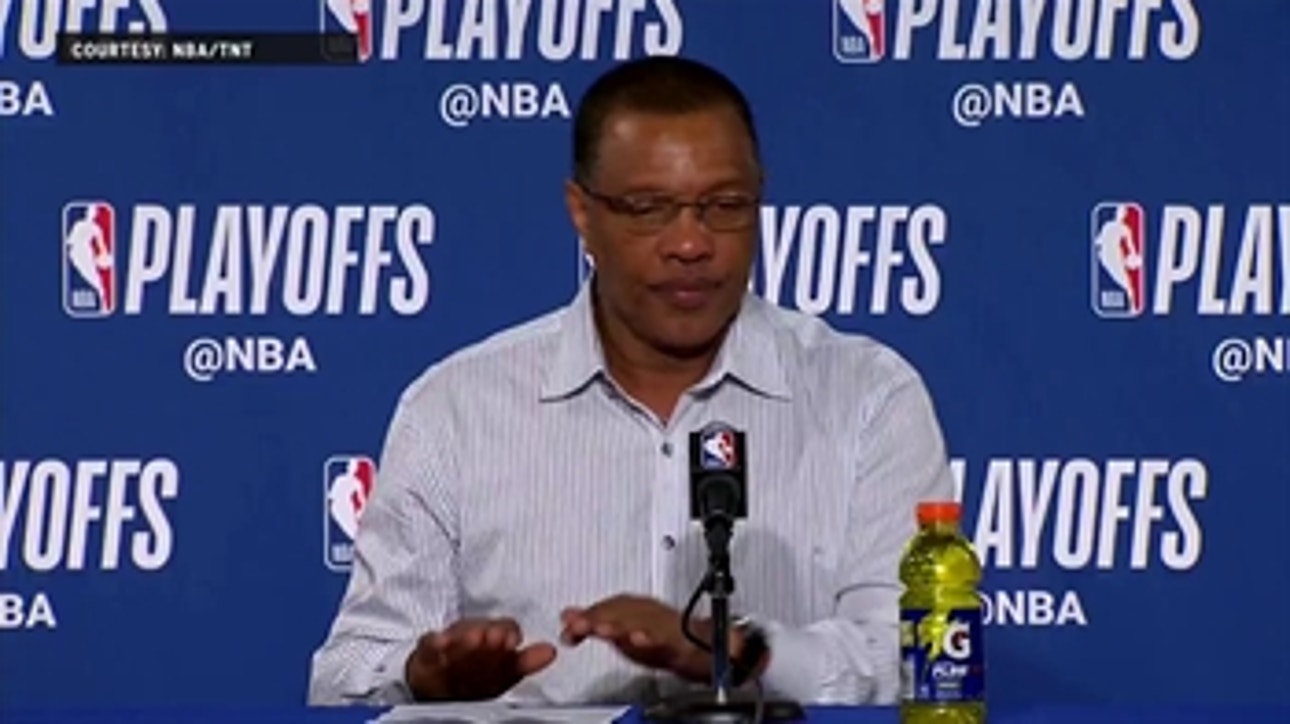 Alvin Gentry on playing against Draymond Green - Game 2 ' Pelicans at Warriors