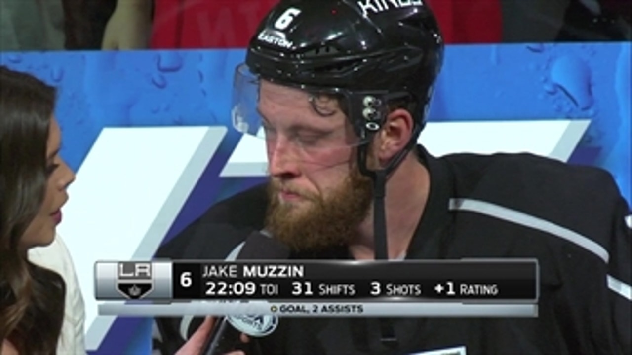 Jake Muzzin postgame (12/5): Quick made some big saves for us