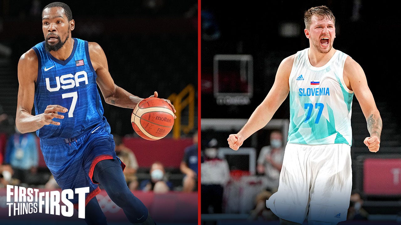 Nick Wright: 'KD was sensational, but I'm rooting for Luka to win gold' I FIRST THINGS FIRST