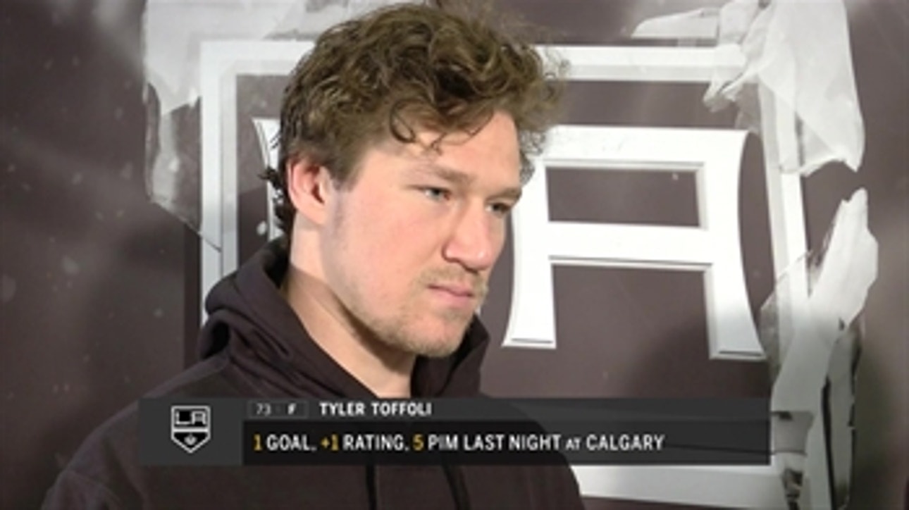 Tyler Toffoli on first NHL fight: 'it's just hockey'