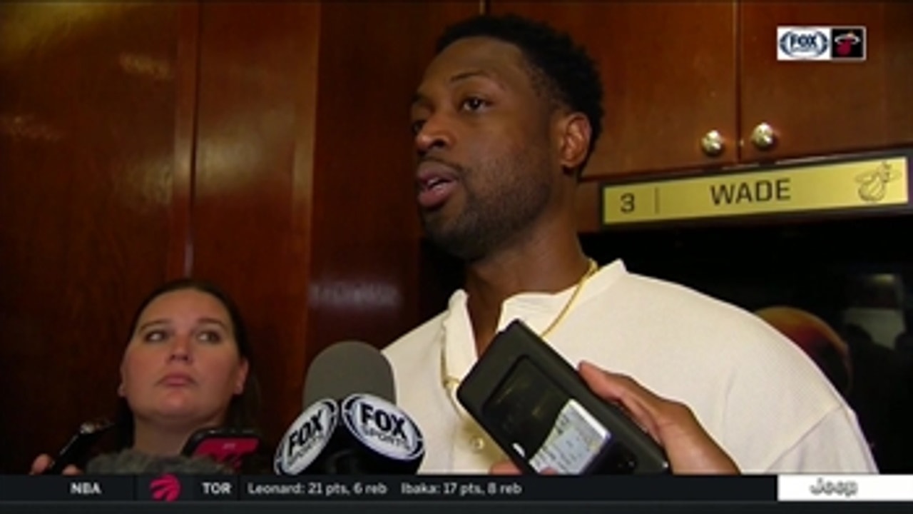 Dwyane Wade says Heat took control when they locked in on defense