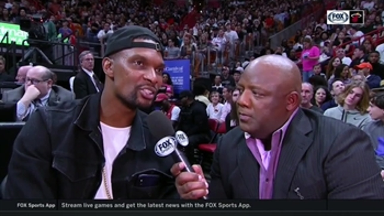 Chris Bosh on Justise Winslow: Now it's about him getting more comfortable in the league