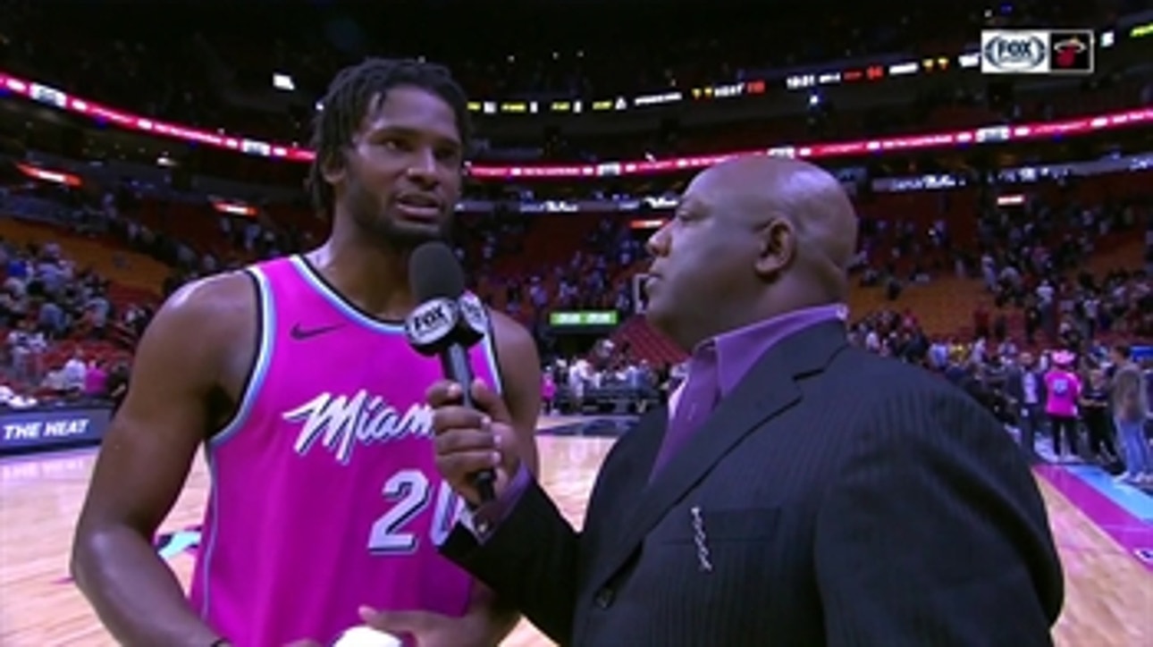 Justise Winslow stops by Winner's Circle to discuss leading Heat past Cavs