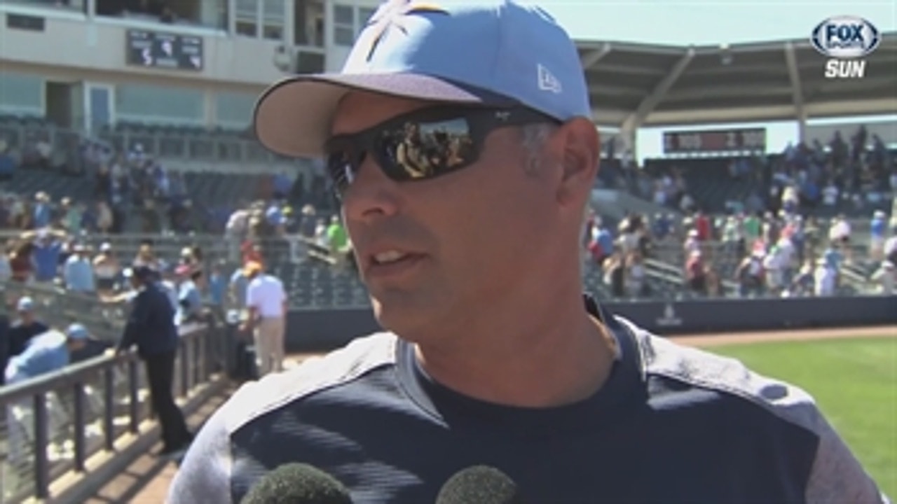 Rays manager Kevin Cash on Matt Andriese, Joey Wendle