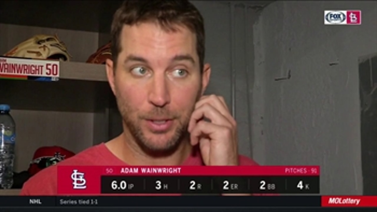 Adam Wainwright: 'Sometimes you've got to win a game 1-0, and I didn't do it'