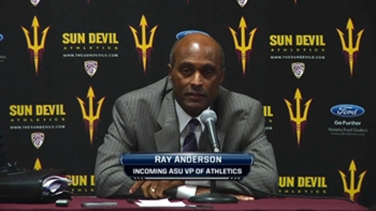 Ray Anderson named ASU VP of Athletics