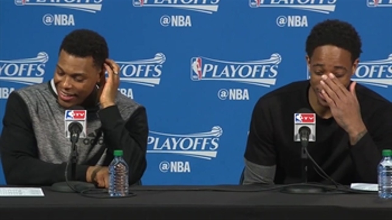 DeRozan, Lowry talk 'ugly' play