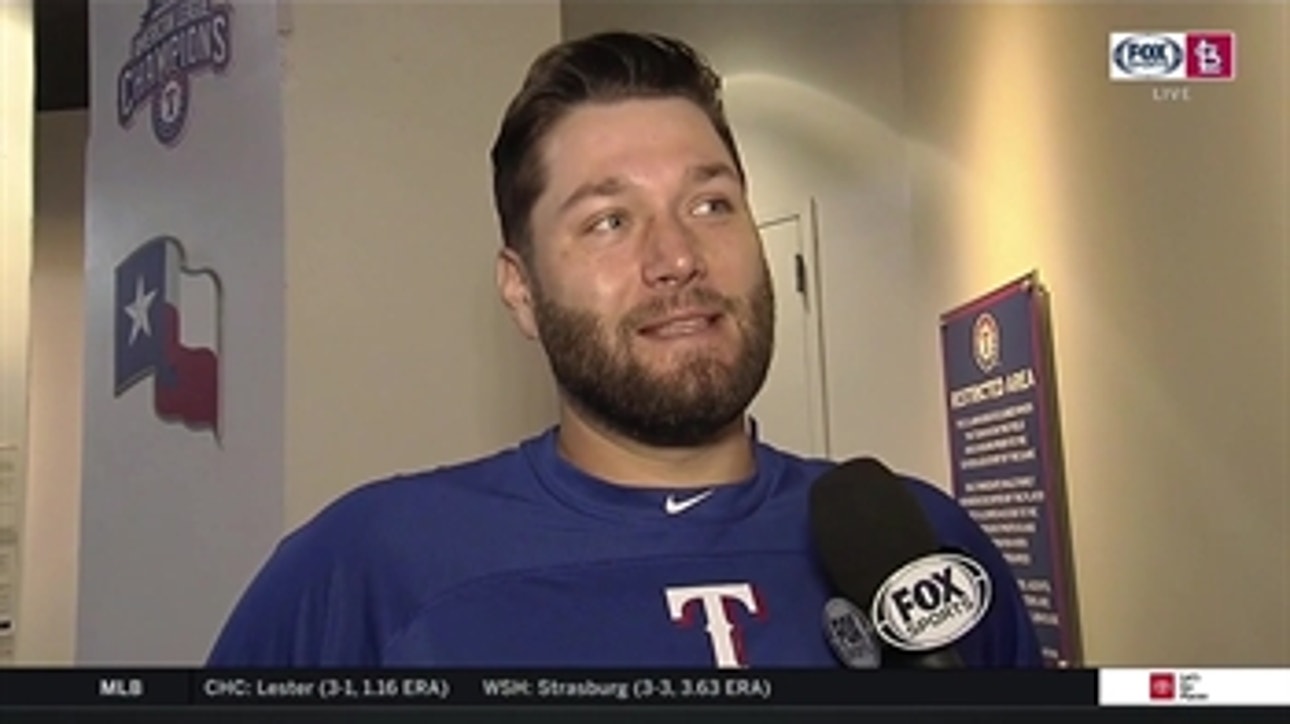 Lance Lynn: 'I haven't seen the camel suit since the day I wore it'