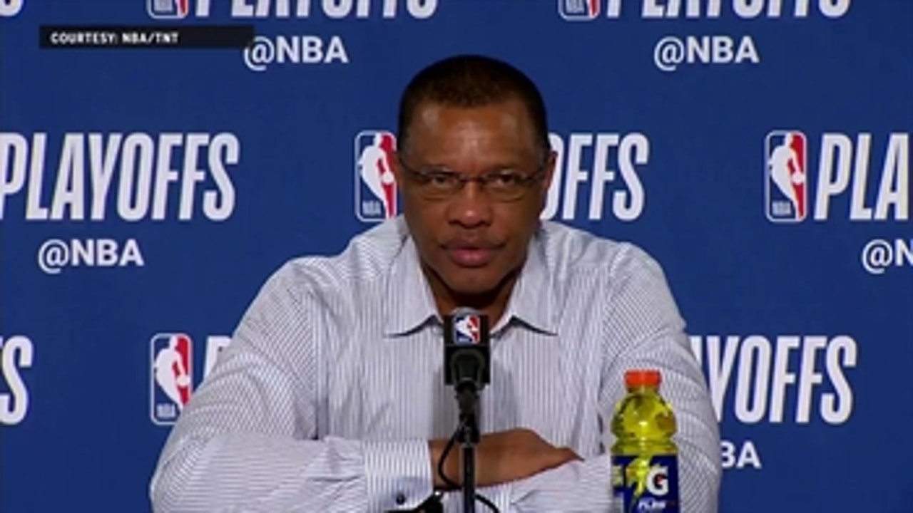 Alvin Gentry on improvements from Game 1 to Game 2 ' Pelicans at Warriors