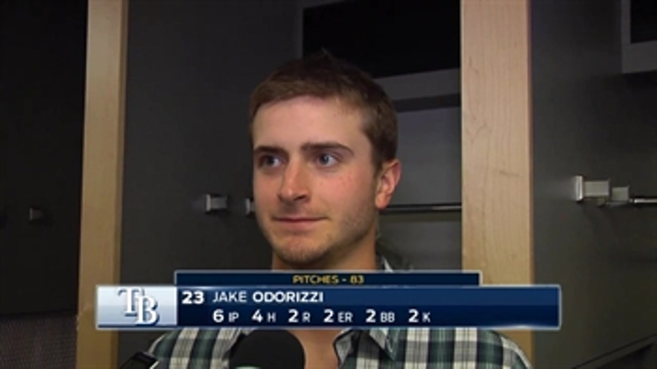 Jake Odorizzi: 'Felt good overall'