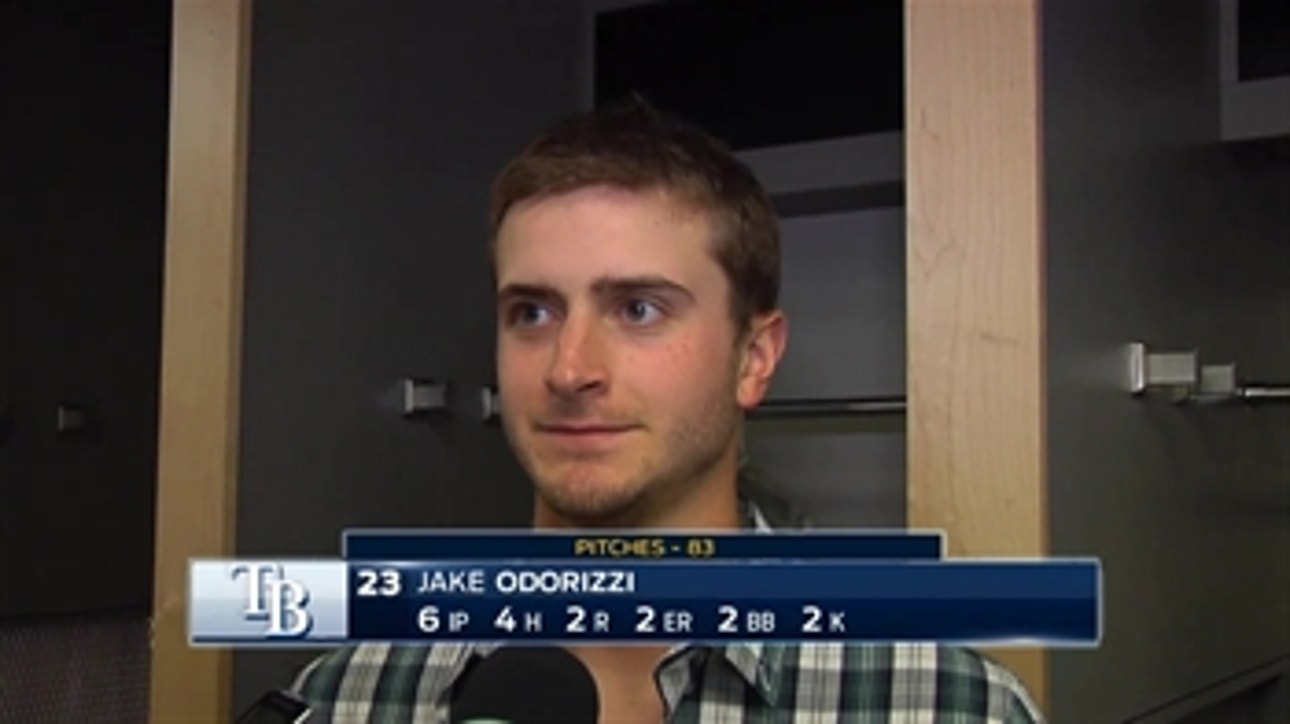 Jake Odorizzi: 'Felt good overall'