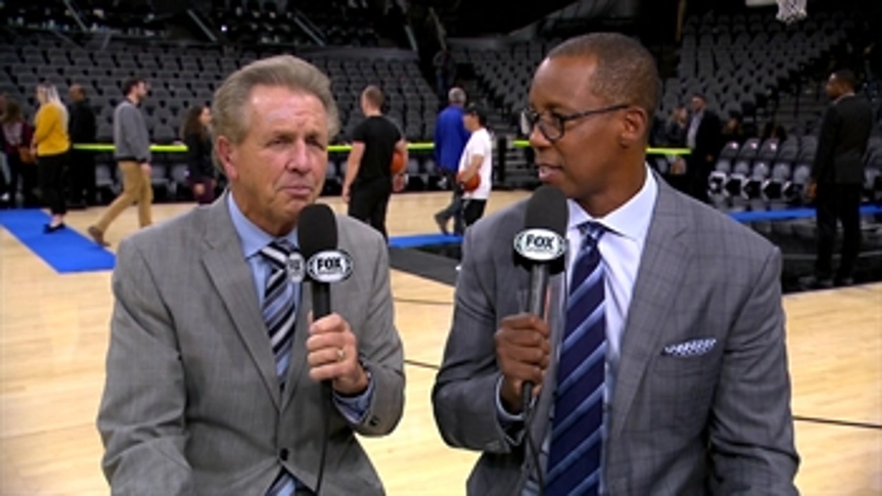 Bill and Sean Break down Thursday's Win vs. OKC ' Spurs Live