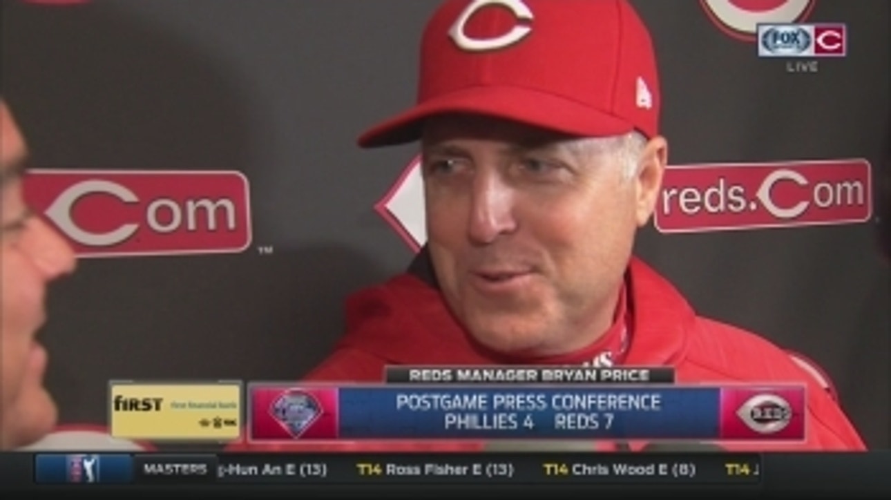 Price explains decision to use Lorenzen as pinch hitter