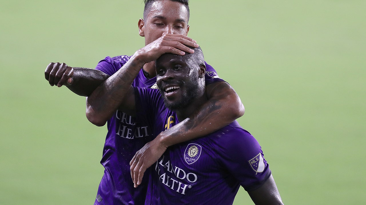 Benji Michel strikes just before the half to send Orlando City into halftime with a 1-0 lead
