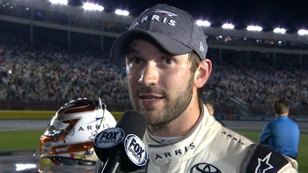 Daniel Suárez details how Kevin Harvick escaped him during final laps | 2018 All-STAR RACE | FOX NASCAR