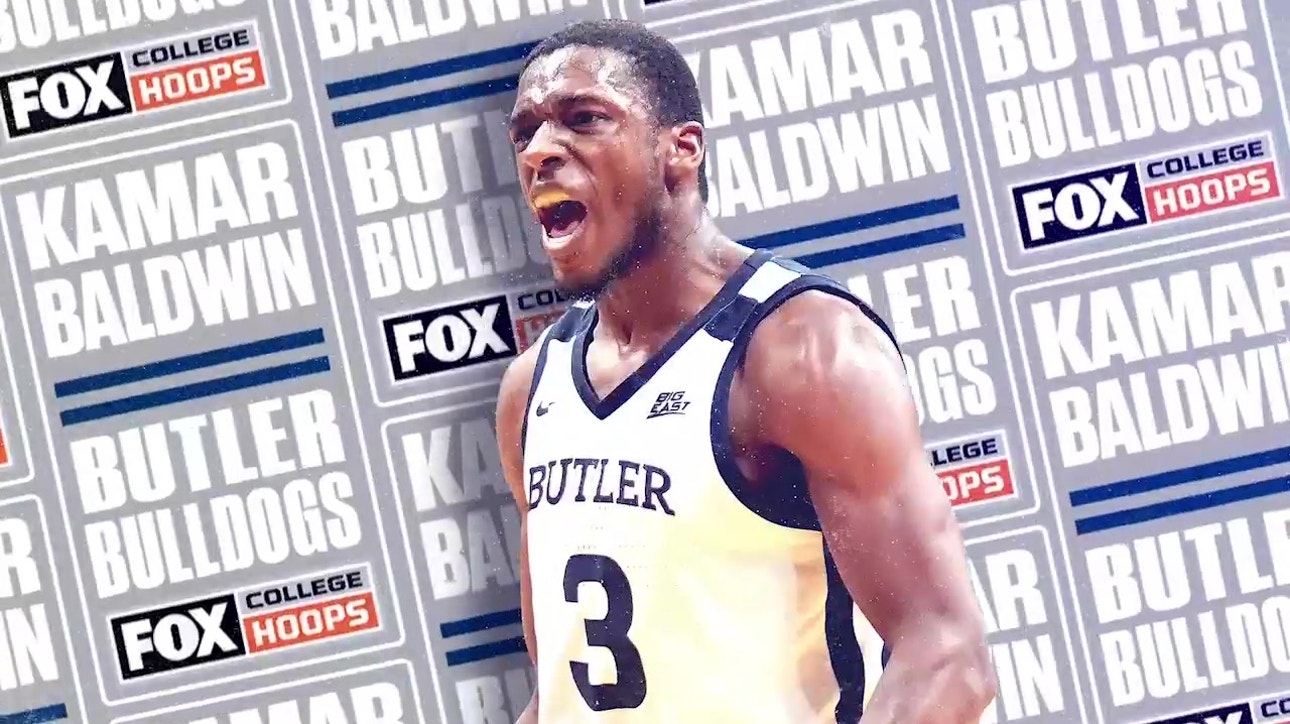 Butler senior guard Kamar Baldwin led the Bulldogs to a successful season in the Big East ' FOX COLLEGE HOOPS