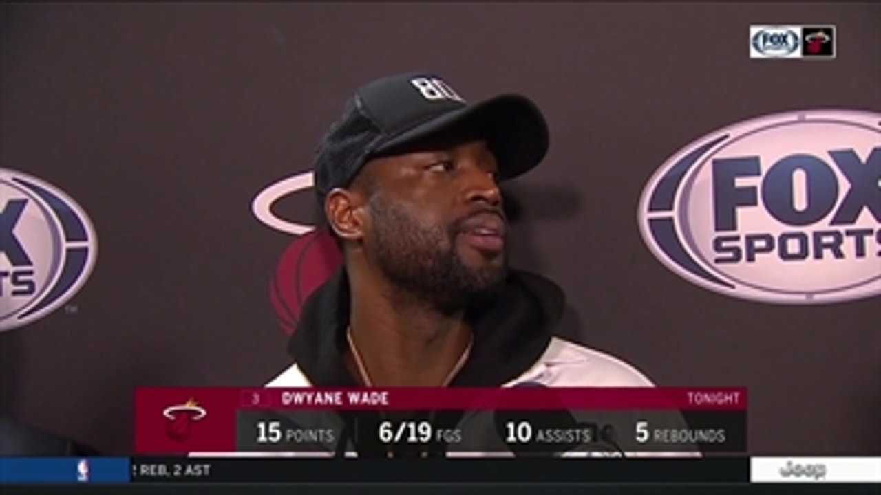 Dwyane Wade on energy in LA,  playing against -- and with -- LeBron James throughout his career