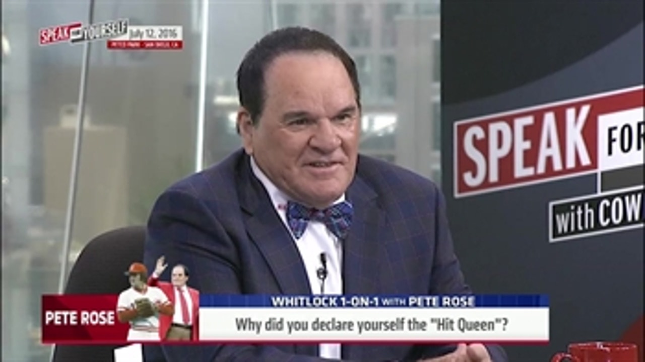 Pete Rose will not be the 'Hit Queen' - 'Speak for Yourself'