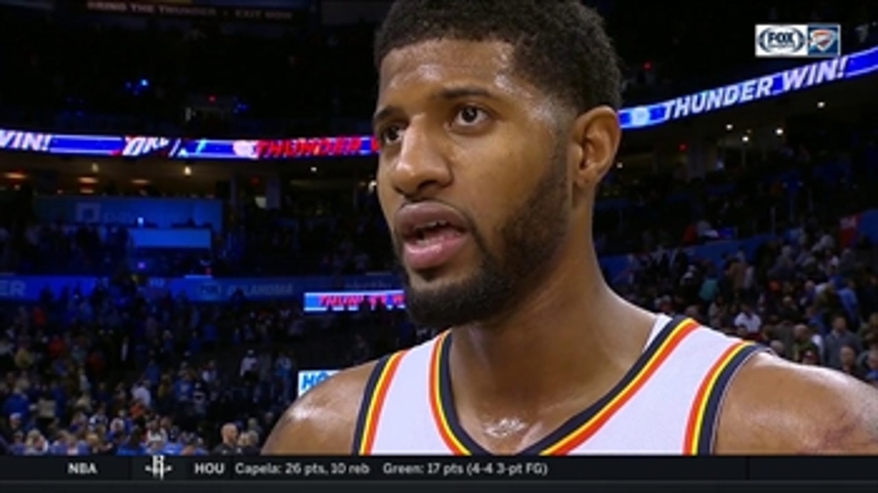 Paul George on focus, energy in OKC win over LA Clippers