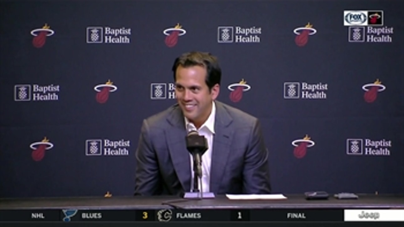 Erik Spoelstra on Heat's gritty win over Bucks