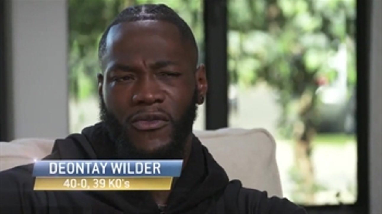 WBC heavyweight champion Deontay Wilder explains how you fight someone you consider a friend