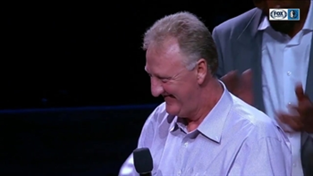 Larry Bird Speech to Dirk ' Dirk Appreciation Night