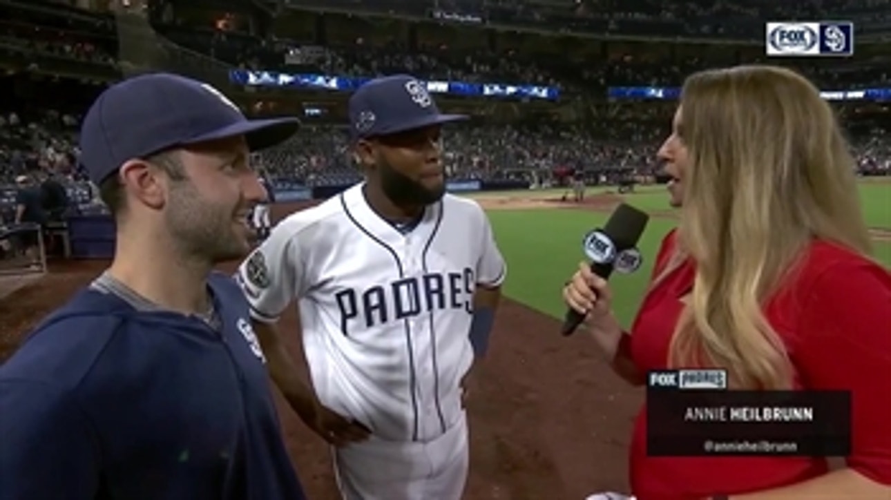 Manuel Margot after clutch go-ahead HR: 'It's exciting'