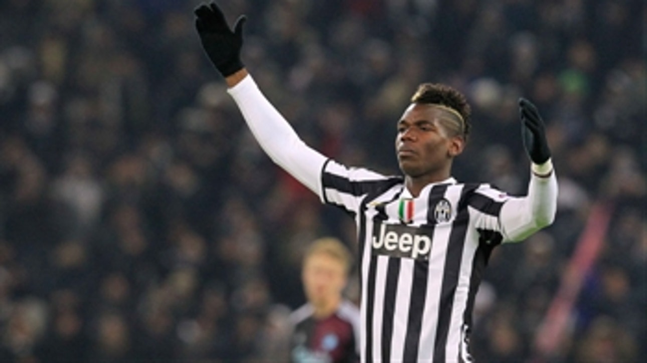 Pogba goal doubles Juventus lead