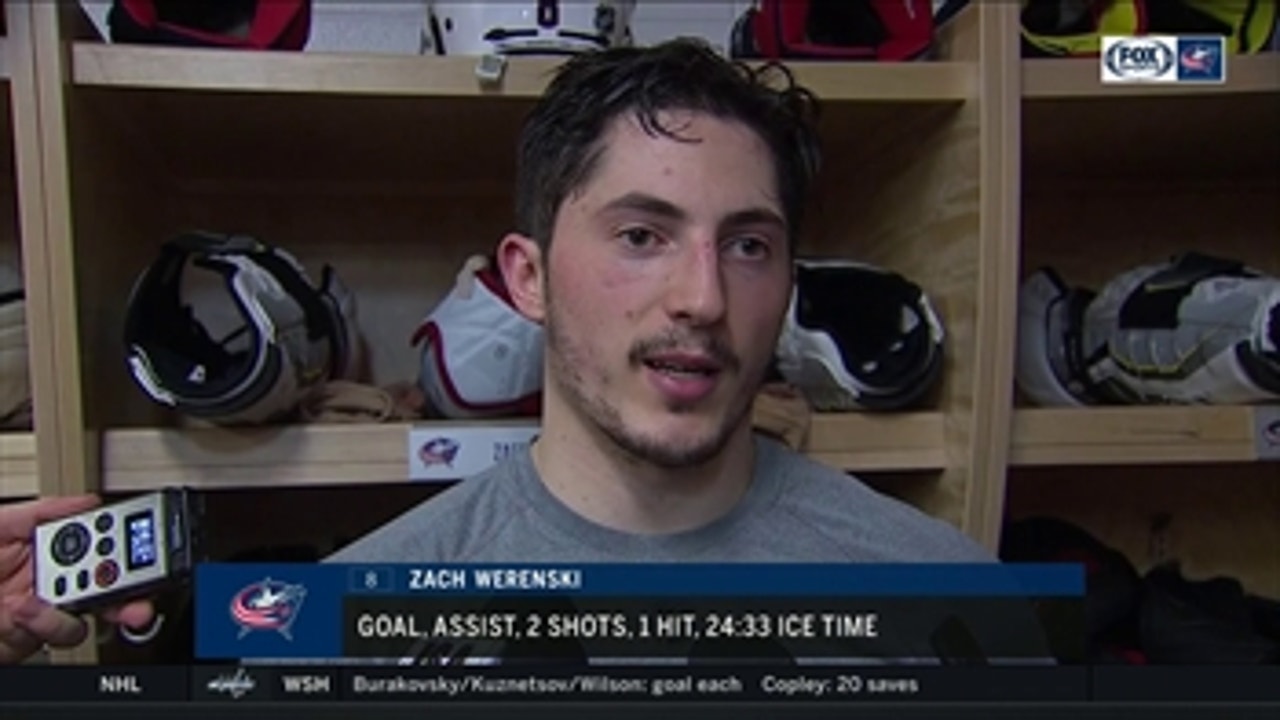 Zach Werenski doing whatever he can to help CBJ win in 'crunch time'