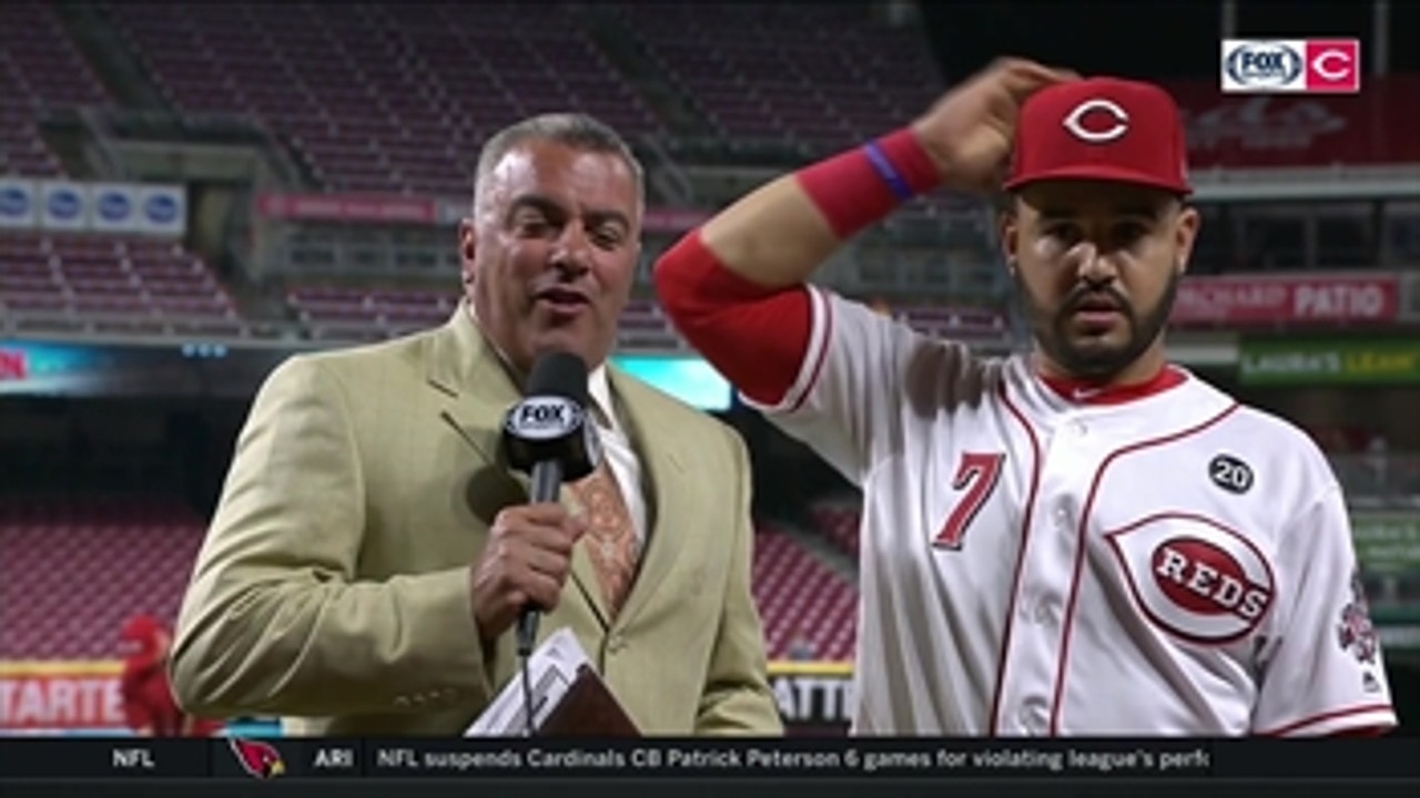 Eugenio Suarez is feeling comfortable with his game as of late