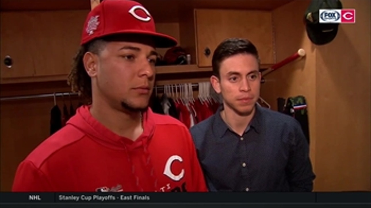 Luis Castillo shines during the rain as he shut down 14 straight batters