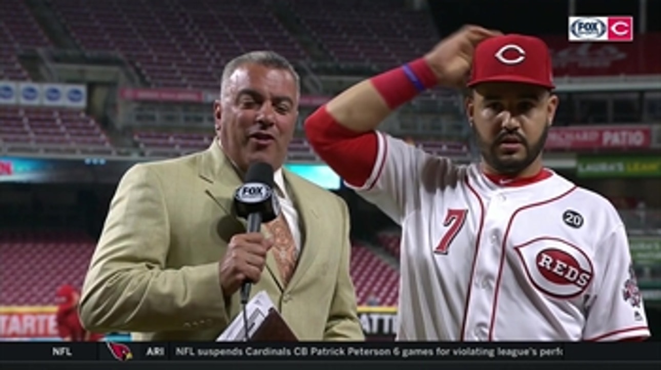 Eugenio Suarez is feeling comfortable with his game as of late