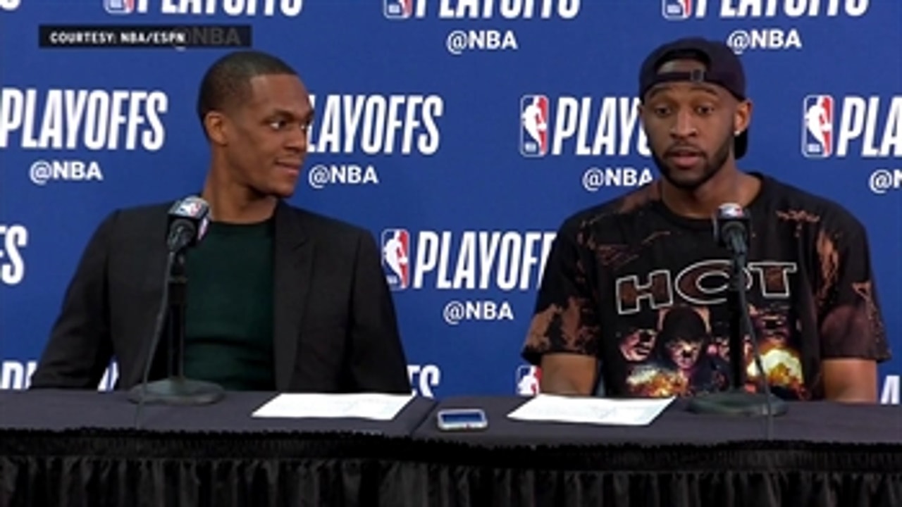 Ian Clark, Rajon Rondo on pushing the pace in Game 3 win ' Warriors at Pelicans