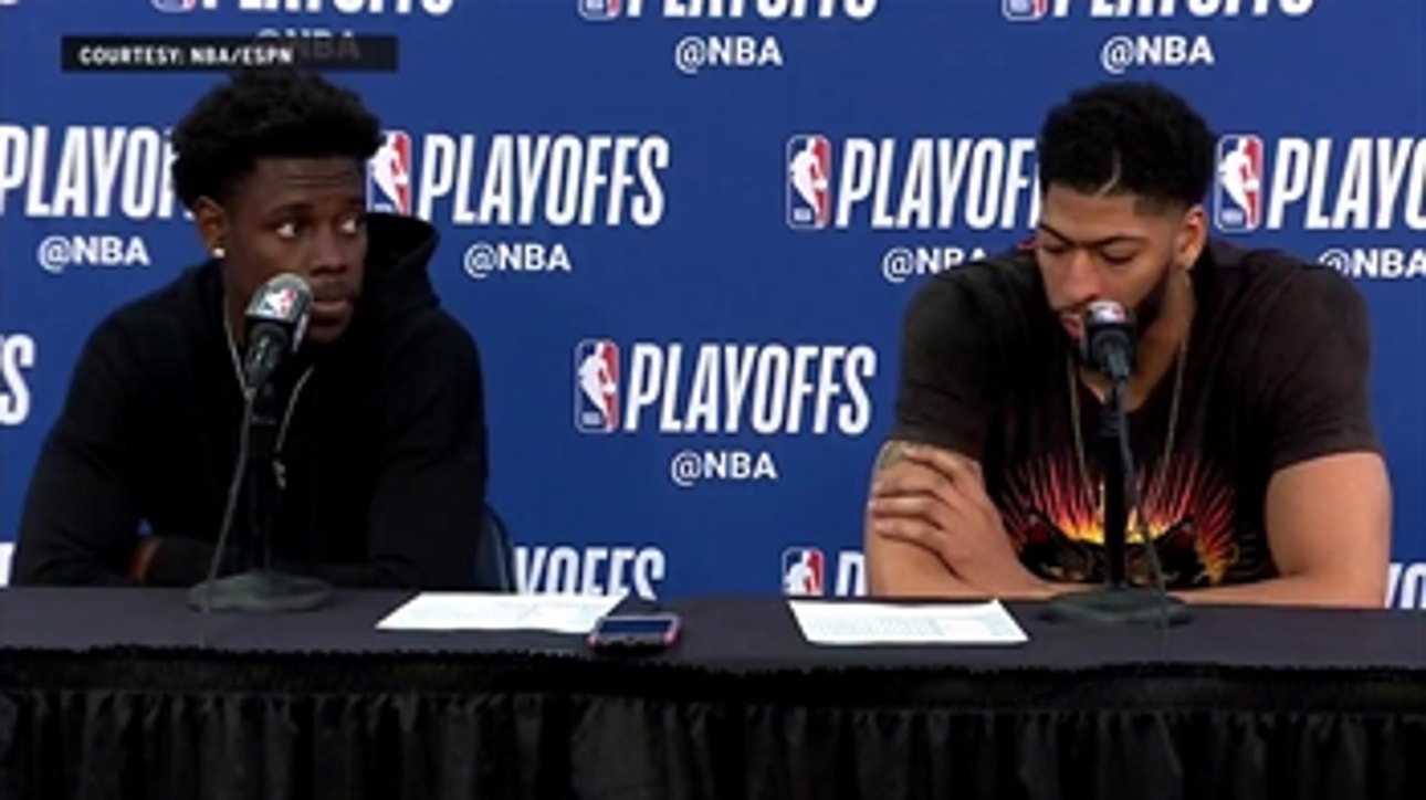 Anthony Davis on 'We're not losing this game' mentality in Game 3 ' Warriors at Pelicans